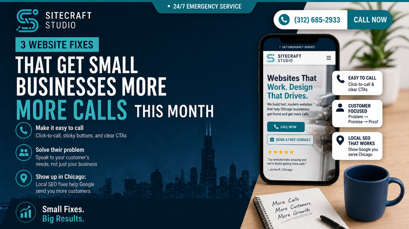 3 Website Fixes That Get Small Businesses More Calls